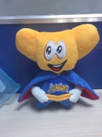 20cm Junior Mascot Gold Yellow Plush Toy